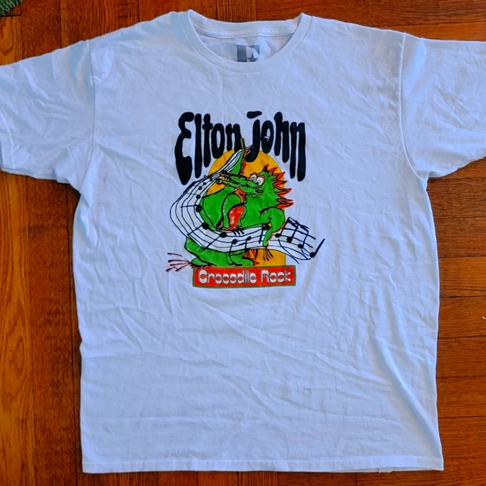 Elton John Crocodile Rock Tour T-Shirt 2022